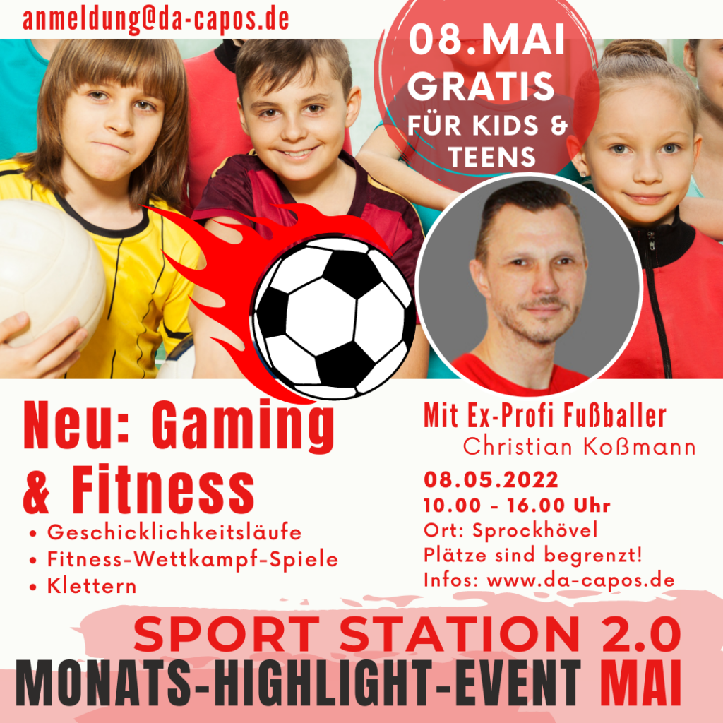 Post Monatshighlight Sport Station 8. Mai