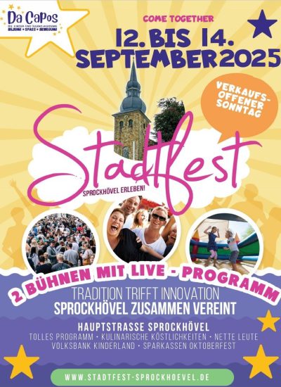 Plakat ohne Sponsoren
