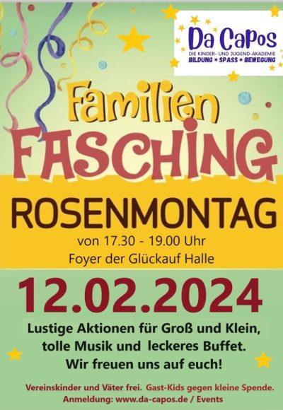 Rosenmontag Plakat