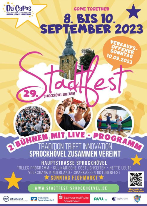 Stadtfest_Plakat 2023